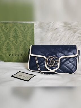 💙 Gucci Super Mini Marmont 💙